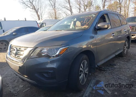 2020 Nissan Pathfinder из США, поврежденный, VIN 5N1DR2BM5LC609120